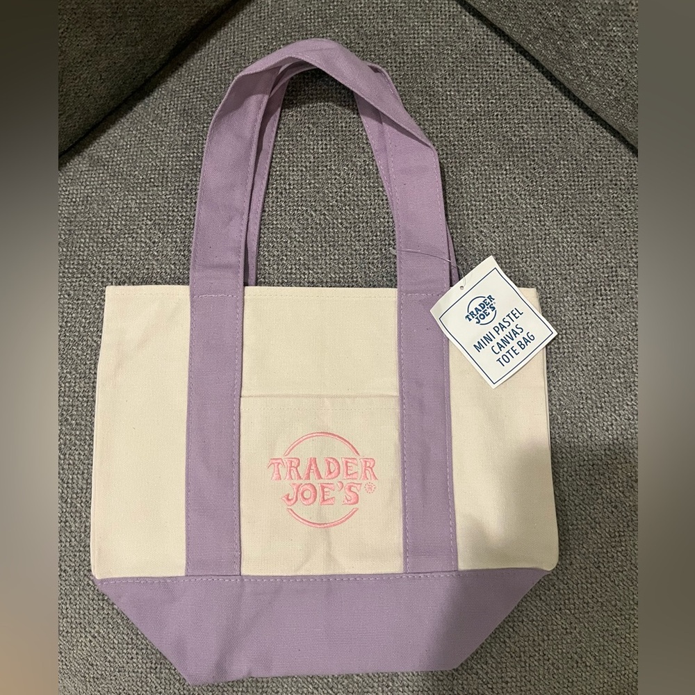 NWT Trader Joe's Mini Tote Bag